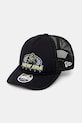 New Era czapka z daszkiem GRAPHIC 9FORTY® MC AF TRUCKER aplikacja czarny 60771804