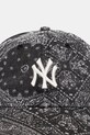 New Era czapka bejsbolowa WASHED PAISLEY 9TWENTY® 60771827 czarny SS26