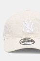 New Era baseball cap z dodatkiem lnu 9TWENTY® 60771832 beżowy SS26