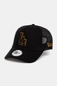 New Era czapka z daszkiem OUTLINE TRUCKER aplikacja czarny 60771720