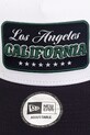 New Era czapka z daszkiem LOCATION PATCH TRUCKER 60771857 granatowy SS26