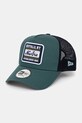 New Era czapka z daszkiem PATCH TRUCKER aplikacja turkusowy 60771792