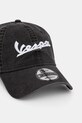 New Era czapka z daszkiem bawełniana VESPA WASHED 9TWENTY® 60772145 czarny SS26