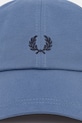 Fred Perry czapka z daszkiem bawełniana HW2295 niebieski SS26