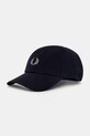 Fred Perry czapka z daszkiem bawełniana bawełna granatowy HW2295