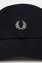 Fred Perry czapka z daszkiem bawełniana HW2295 granatowy SS26