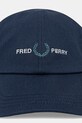 Fred Perry czapka z daszkiem bawełniana HW2300 granatowy SS26