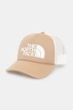 The North Face czapka truckerka TNF Logo Trucker beżowy NF0A3FM3HQI1