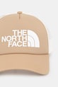 The North Face czapka truckerka TNF Logo Trucker NF0A3FM3HQI1 beżowy SS26