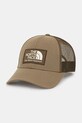 The North Face czapka trucker Mudder Trucker zielony NF0A5FXAMXI1