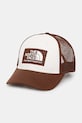 The North Face czapka truckerka Mudder Trucker brązowy NF0A5FXAN0J1