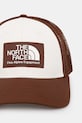 The North Face czapka truckerka Mudder Trucker NF0A5FXAN0J1 brązowy SS26