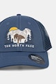 The North Face czapka trucker Embroidered Mudder Trucker NF0A7WH3OF51 niebieski SS26