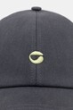 Coperni C Logo czapka z daszkiem bawełniana COPHT02000 szary SS26