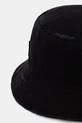 Martine Rose Signature kapelusz bucket bawełniany 1224WP13002 czarny SS26