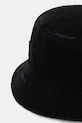 Martine Rose Signature kapelusz bucket bawełniany 1224WP13002 czarny SS26