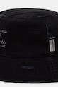 Akcesoria Martine Rose Signature kapelusz bucket bawełniany 1224WP13002 czarny