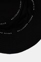 Martine Rose Signature kapelusz bucket bawełniany czarny 1224WP13002