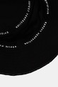 Martine Rose Signature kapelusz bucket bawełniany czarny 1224WP13002