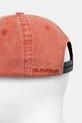 Akcesoria No Problemo Alien-O Washed czapka bejsbolówka bawełniana NP9000705 pomarańczowy