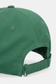 Akcesoria Lacoste czapka z daszkiem bawełniana RK0378 zielony