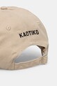 Akcesoria Kaotiko czapka z daszkiem bawełniana AS009.01.1528 beżowy