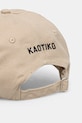 Akcesoria Kaotiko czapka z daszkiem bawełniana AS009.01.1528 beżowy
