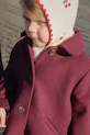 Παιδικό μάλλινο σνόουντ Konges Sløjd COLLETTE BALACLAVA μπεζ KS104269.PreSpring