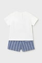Chłopiec Mayoral komplet dziecięcy z domieszką lnu 1227.3B.Baby.PPY2 niebieski