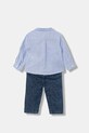 Guess komplet niemowlęcy I6RG03.W9CL0.PPY2 niebieski SS26