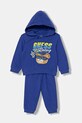 Guess komplet dresowy bawełniany niemowlęcy 2-pack bawełna fioletowy I6RG04.KA6R4.PPY2