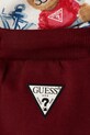 Guess komplet bawełniany niemowlęcy 2-pack bordowy I6RG08.K8HM4.PPY2