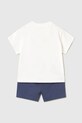 Mayoral komplet bawełniany dziecięcy 1668.3D.Baby.PPY2 niebieski SS26