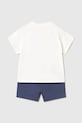 Mayoral komplet bawełniany dziecięcy 1668.3D.Baby.PPY2 niebieski SS26
