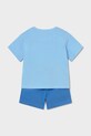 Mayoral komplet bawełniany dziecięcy 1670.3G.Baby.PPY2 niebieski SS26