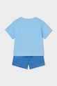 Mayoral komplet bawełniany dziecięcy 1670.3G.Baby.PPY2 niebieski SS26