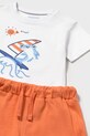 Хлопчик Дитячий бавовняний комплект Mayoral 1671.3H.Baby.PPY2 помаранчевий