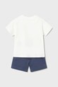 Mayoral komplet bawełniany dziecięcy 1672.3J.Baby.PPY2 niebieski SS26