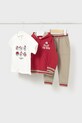 Mayoral dres niemowlęcy z elastanem czerwony 1831.3E.Baby.PPY2