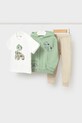 Detská tepláková súprava Mayoral pletenina zelená 1833.3G.Baby.PPY2