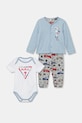 Guess komplet niemowlęcy wzorzyste niebieski P6RG02.KA6W1.PPY2