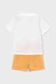 Mayoral komplet dziecięcy 3610.5J.Mini.PPY2 pomarańczowy SS26