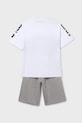 Chłopiec Mayoral komplet bawełniany dziecięcy 6688.7E.Junior.PPY2 biały