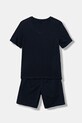 EA7 Emporio Armani komplet bawełniany dziecięcy 7B000302.AF10375 granatowy SS26