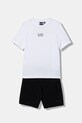 EA7 Emporio Armani komplet bawełniany dziecięcy bawełna biały 7B000294.AF10378