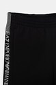 Chłopiec EA7 Emporio Armani komplet dziecięcy bawełniany 7B000267.AF12874 czarny
