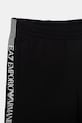 Chłopiec EA7 Emporio Armani komplet dziecięcy bawełniany 7B000267.AF12874 czarny