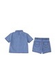 Levi's komplet bawełniany niemowlęcy WESTERN LT WT DENIM SHORT 6EP623 niebieski SS26