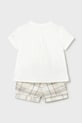 Дитячий комплект з домішкою льону Mayoral Newborn 1270.1L.Newborn.PPY2 бежевий SS26