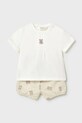 Mayoral Newborn komplet niemowlęcy wzorzyste beżowy 1274.1B.Newborn.PPY2